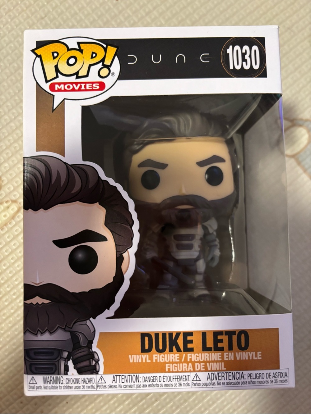 Funko Pop! Movies Duke Leto Vinyl Figure - Black, Brown, Gold